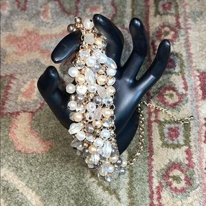 Le Amore glass beaded chocker gold